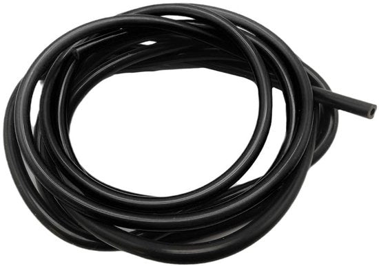 Slang di Vacuo universale 3 metri - Sostanza siliconica - Temperatura alta - 3 mm di diametro interno - Sostanza duratura e flessibile