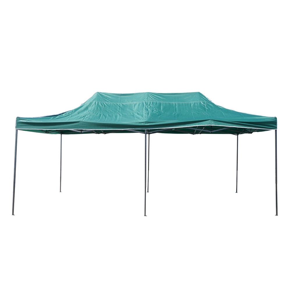 Gazebo  verde 3x6 m, altezza regolabile, pieghevole Breckner Germany
