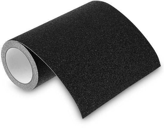 Tappetino antisliporto da 15 cm * 200 cm, antisliporto extra resistente per scale, tappetino antisliporto con alta trazione, adatto per uso interno ed esterno, impermeabile e resistente alle intemperie (nero).