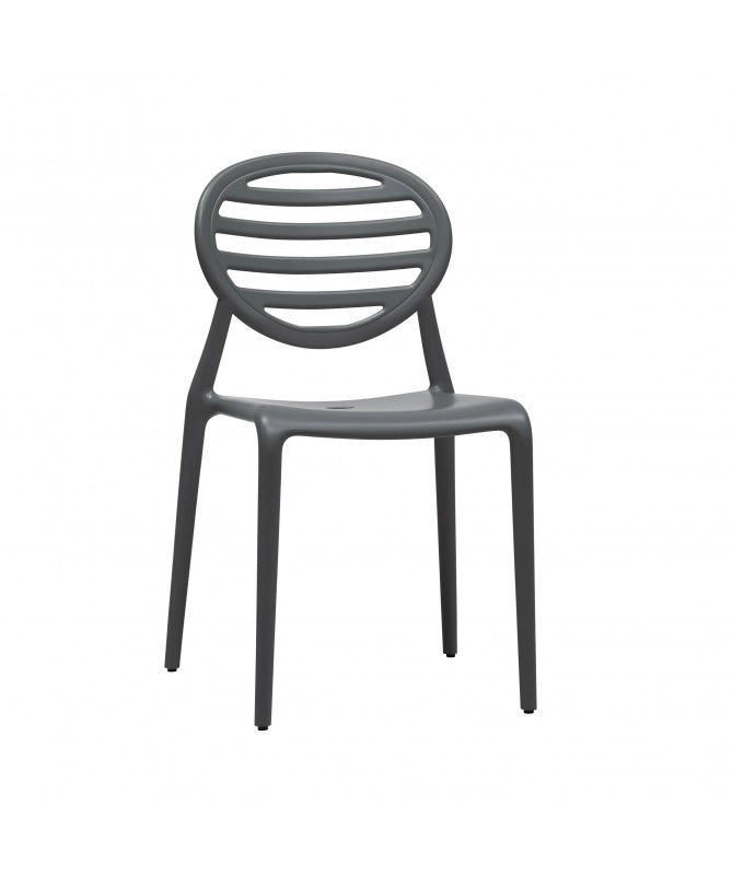 Sedia in tecnopolimero rinforzato Top Gio Made in Italy - set da 6