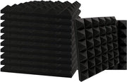 Pannelli di isolamento acustico per parete, assorbenti per rumore, per casa e ufficio, con 12 pezzi, dimensioni 30x30x2,5cm