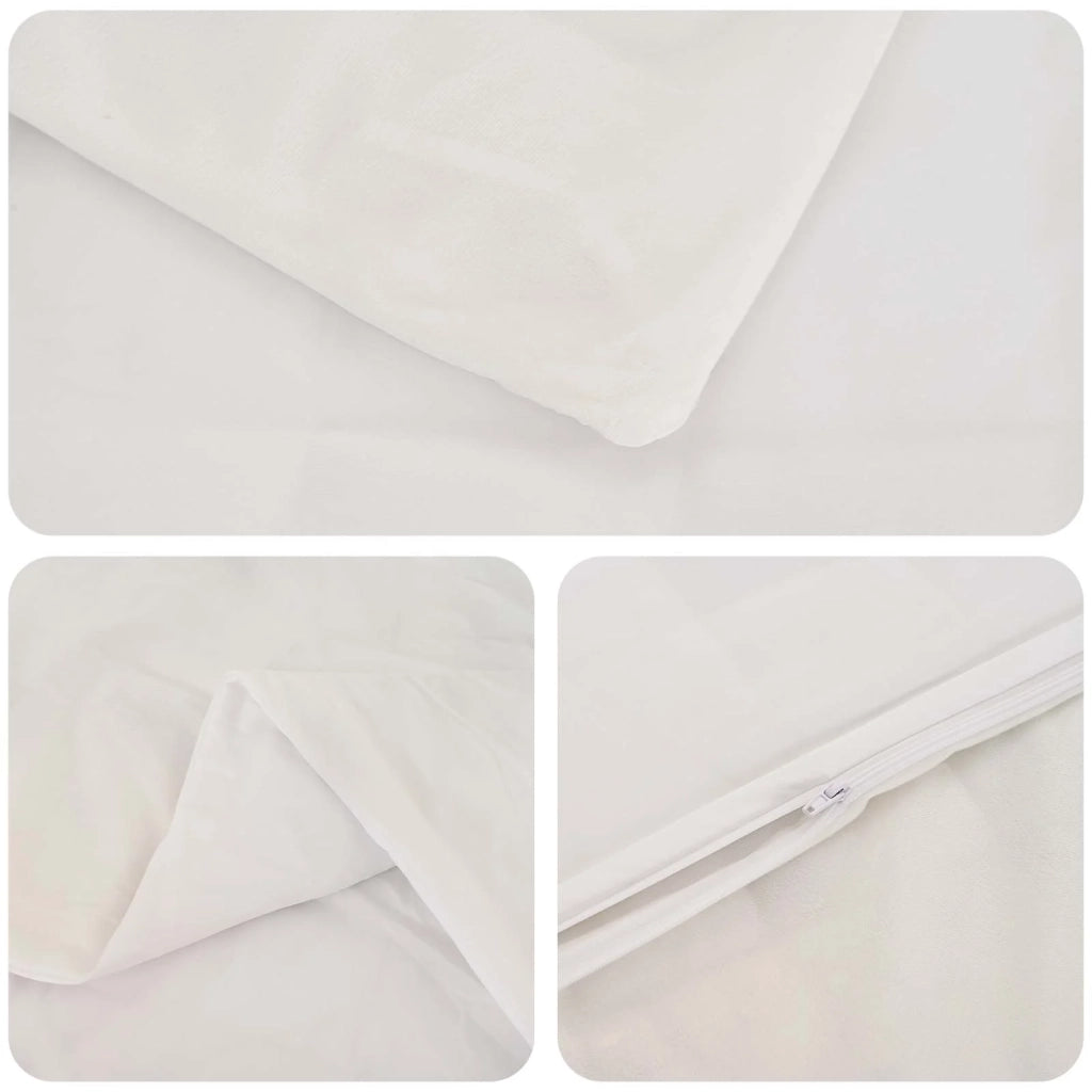 Coperta Ponderata Bianco 140 x 200 cm 6 kg 100% Cotone 205T 3442995