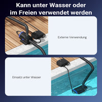 CET-8000 SuperECO Pompa per laghetto Regolabile in continuo da 500 a 8000l/h con 80W