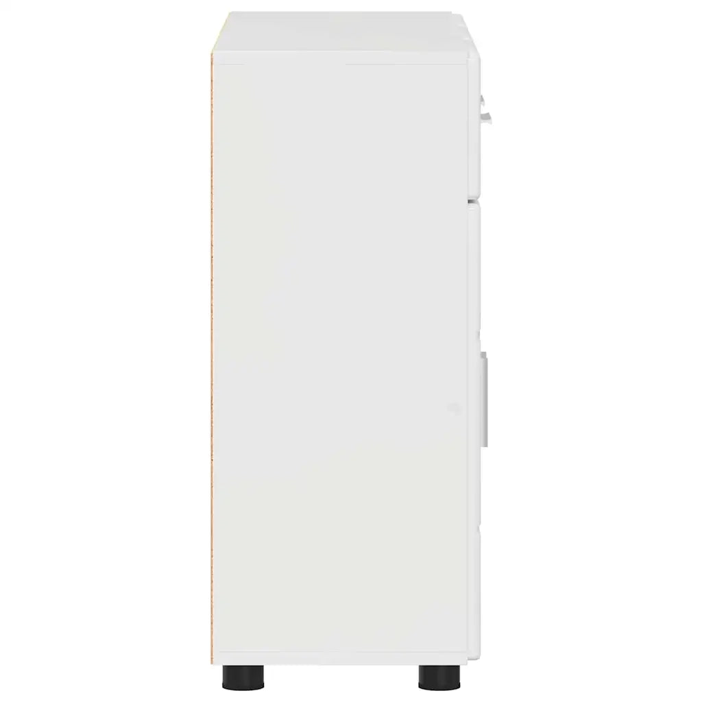 Credenza con porta FLORIN Bianco Lucido 88,5 x 30,5 x 73 cm