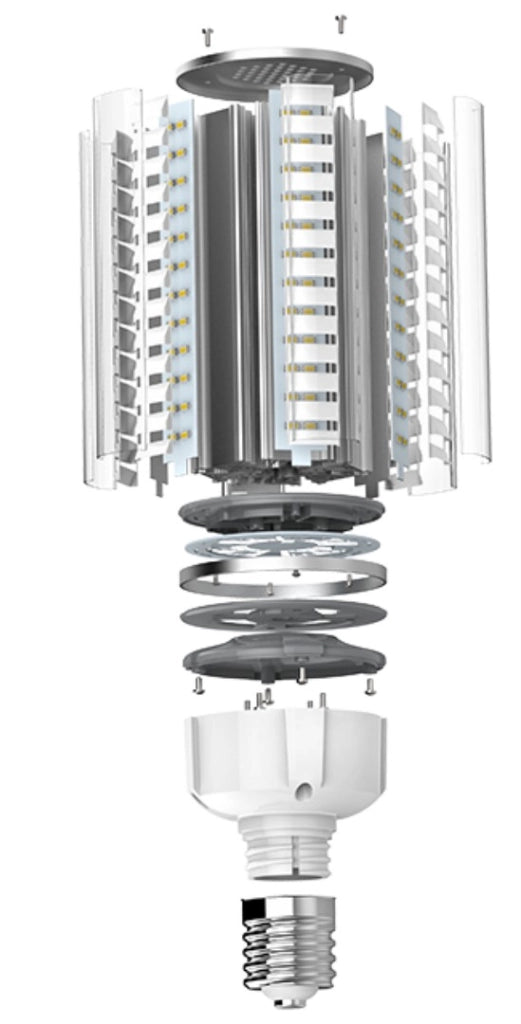 Proiettore LED OBO 19W E27 Retrofit 170º 2200K 4000lm IP64 per Esterni, Lampadina ad alta efficienza per illuminazione professionale - Beneito & Faure
