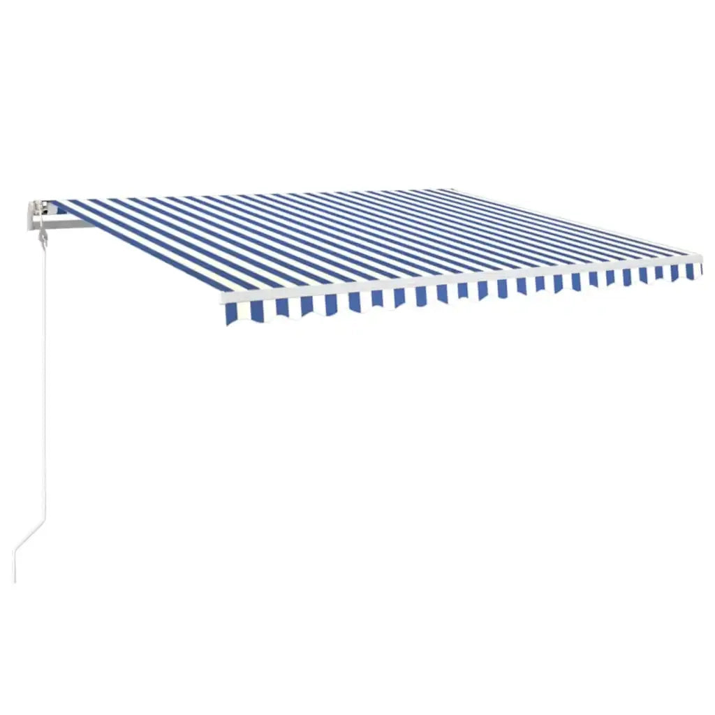TendaAutomatica con Sensore Vento e LED 450x350 cm Blu Biancacod mxl 120562