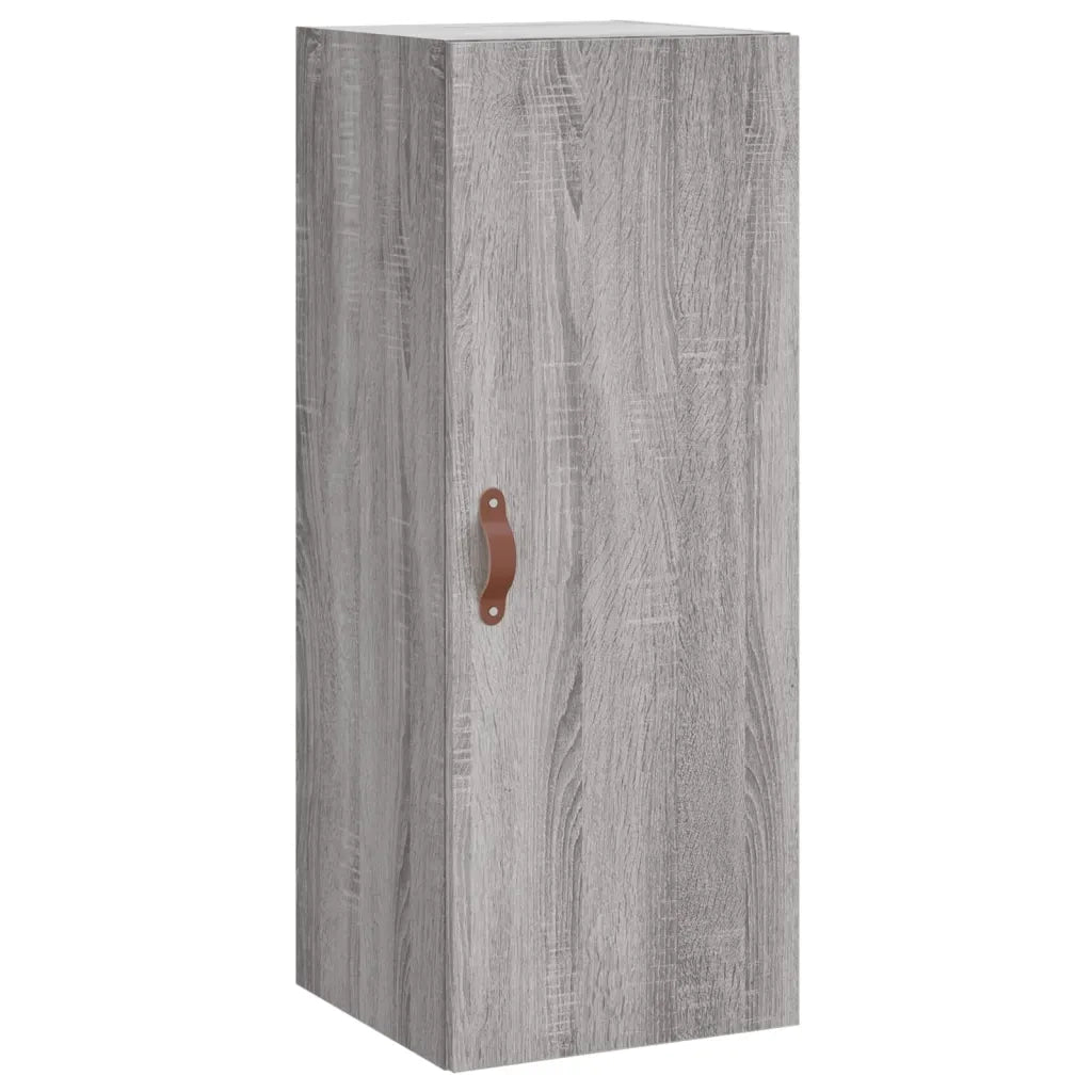 Credenza Grigio Sonoma 34,5x34x180 cm in Legno Multistrato 3198895