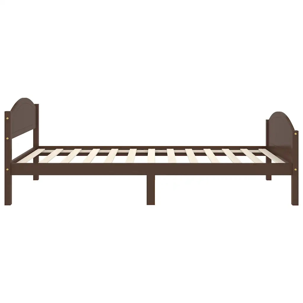 Giroletto Marrone Scuro in Legno Massello di Pino 100x200 cm cod mxl 59048