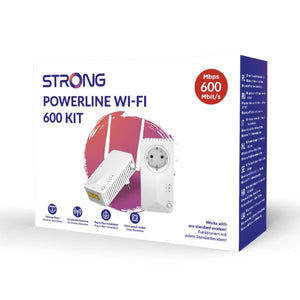 Adattatori ethernet - powerline wi-fi 600 kit 2x - POWERLWF600DUOEUV2