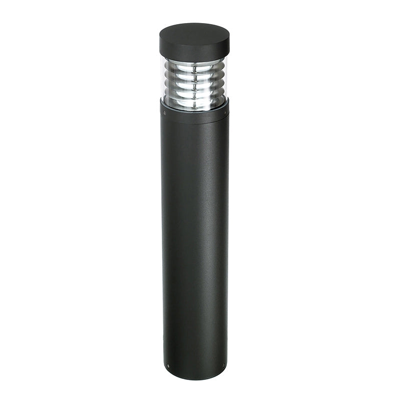 LARS Bollard Paletto LED da terra per esterno 15W 82° IP65 3000K Antracite 65cm - Rossini Illuminazione