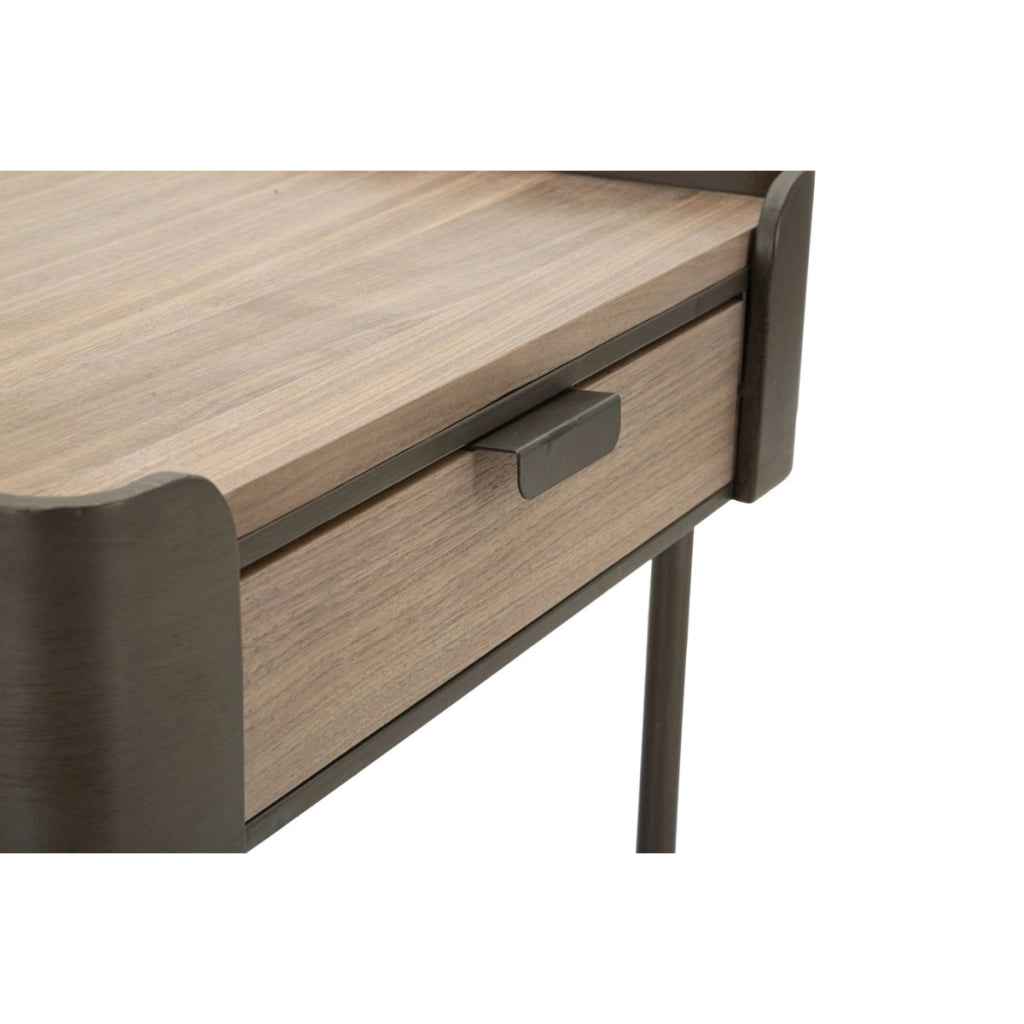 Tavolino VKH518, Marrone, Legno, 60x60x41 cm