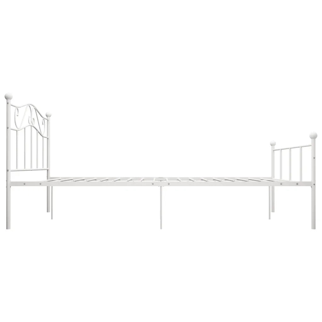 Giroletto Bianco in Metallo 140x200 cm 284519