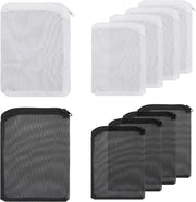 Set di filtri per acquario 10 pezzi - Set di media mesh filtro - Raccordo in plastica - Flusso elevato - Sferette biologiche - Maglia a rete 1 mm.