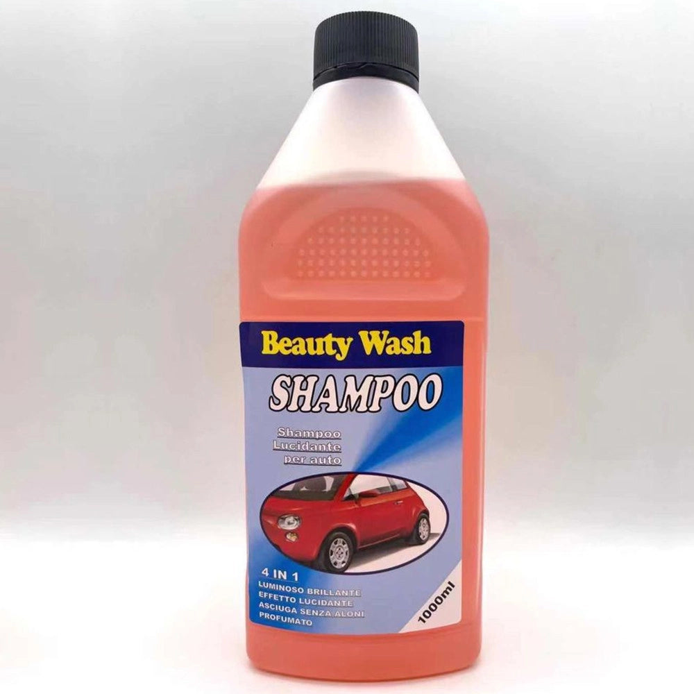 Trade Shop - Shampo Per Auto Da 1 Lt Effetto Lucidante Effetto Luminoso Brillante Profumato -