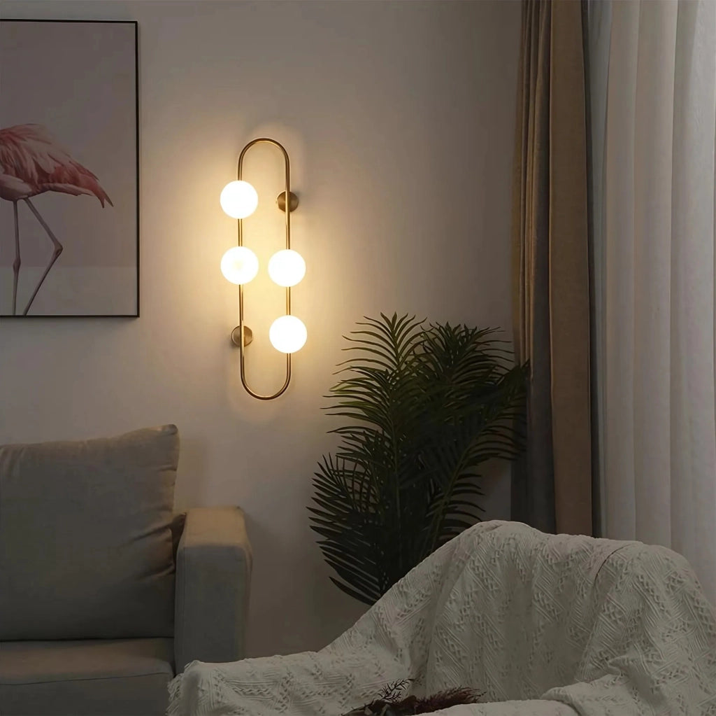 Lampada Da Parete APP1144-4W Oro