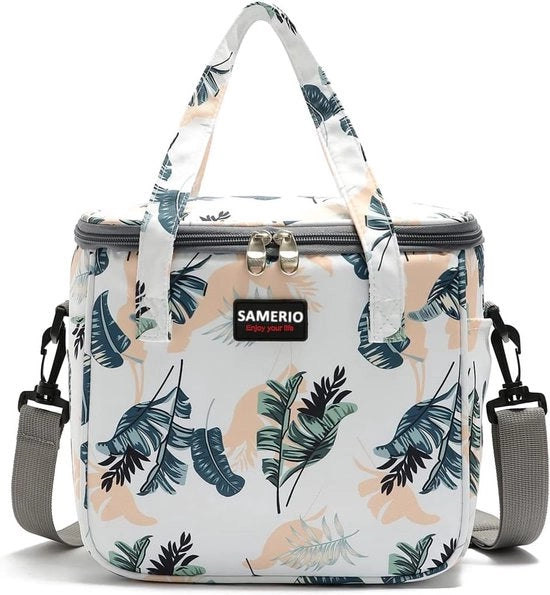 Borsa Isolante per Picnic - Impermeabile - Per Lavoro e Scuola - 1 pezzo - Grigio - Nylon