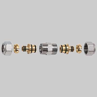 NIPLES DOPPIO CROMATO FAR COMPLETO  1 x 26 x 3     FAR
