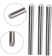 Tubo Circolare in Acciaio Inossidabile 304 - 8mm x 200mm - Manufatti Artigianali - Modelli di Auto/Voli/Schegge - Sostenibile - Resistente agli Urto