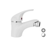 MONOCOMANDO BIDET SERIE MARZIA- Bianco Opaco-Cromo- EUROR- pezzi 1