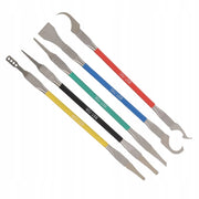 Set di Strumenti per Saldatura e Pulizia Rosfix – 12 Punte Metalliche Flessibili | 10 Forme Diverse