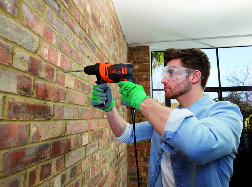 Black+Decker TRAPANO A PERCUSSIONE BEH710K-QS 710 W