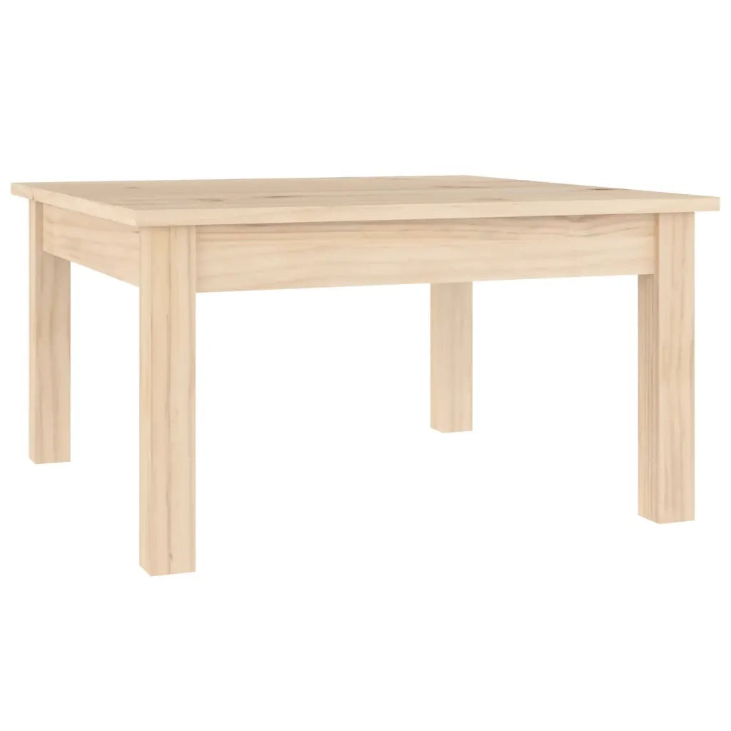 Tavolino da Salotto-Tavolino da soggiorno-Tavolo 55x55x30 cm Legno Massello di Pino