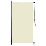 Tenda a Rullo per Esterni-Tenda da sole avvolgibile 120x270 cm Crema