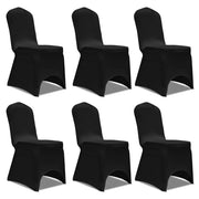 Coprisedie in Tessuto Elasticizzato Nero 12 pz CFW7707592