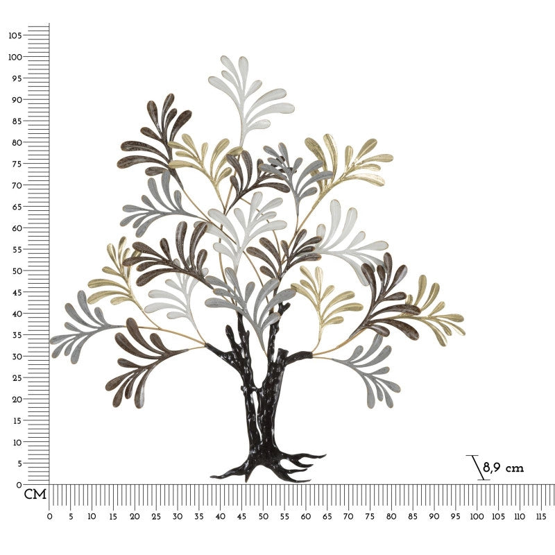 Pannello In Ferro Albero Lixy cm 97,2x8,9x100,3
