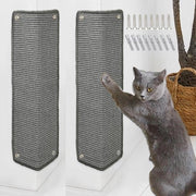 Mat per gatti - Protezione da graffi in sisal 60 × 25 cm (grigio)