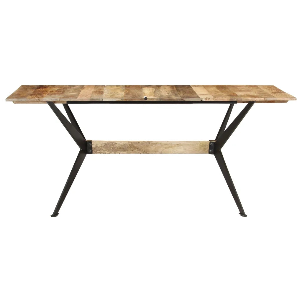 Tavolo da Pranzo 180x90x76 cm in Legno Massello di Mango  cod mxl 18316