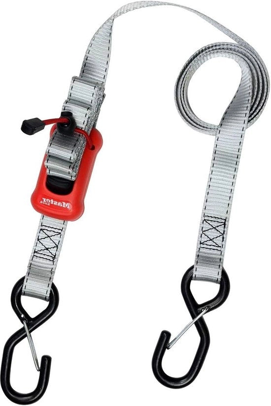 Cinture di corda con ganci e ganci grigie 180 m x 25 mm cinture - Cinture di corda robuste Cinture di corda con grimaldello