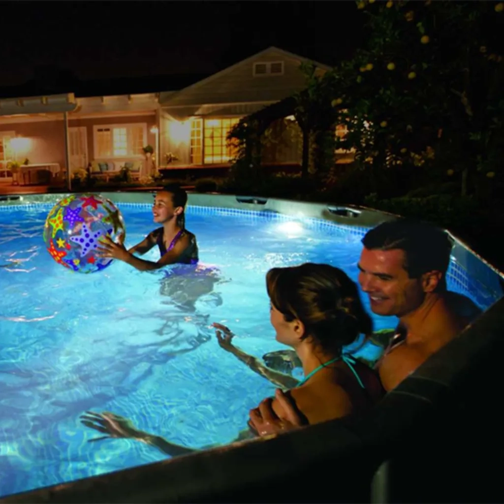 INTEX Lampada a LED da Parete Magnetica per Piscina 28698 91588