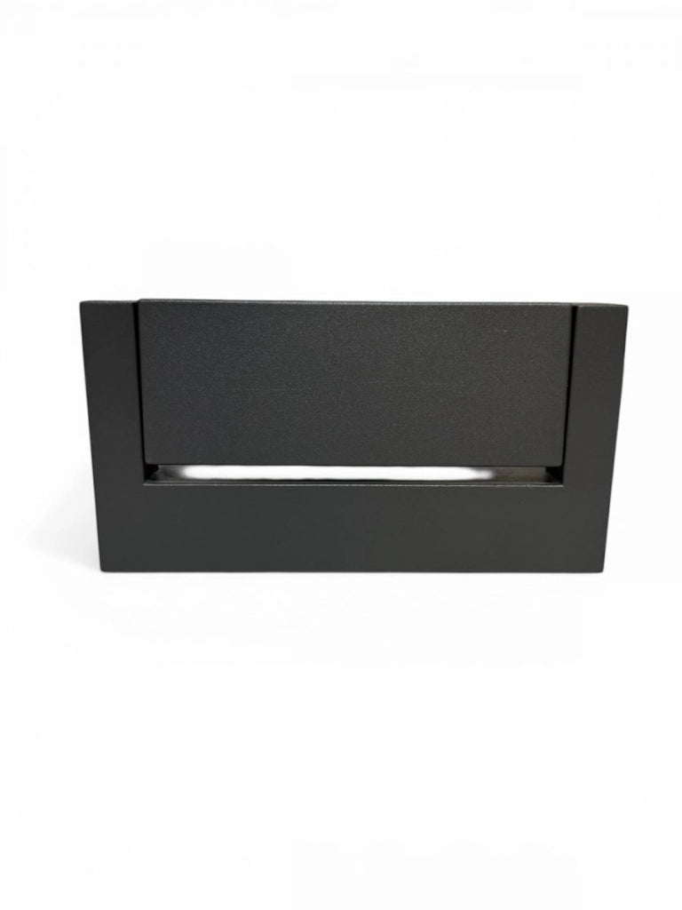 Lampada Applique Led da Muro Regolabile 21w CCT Nero da Esterno IP65