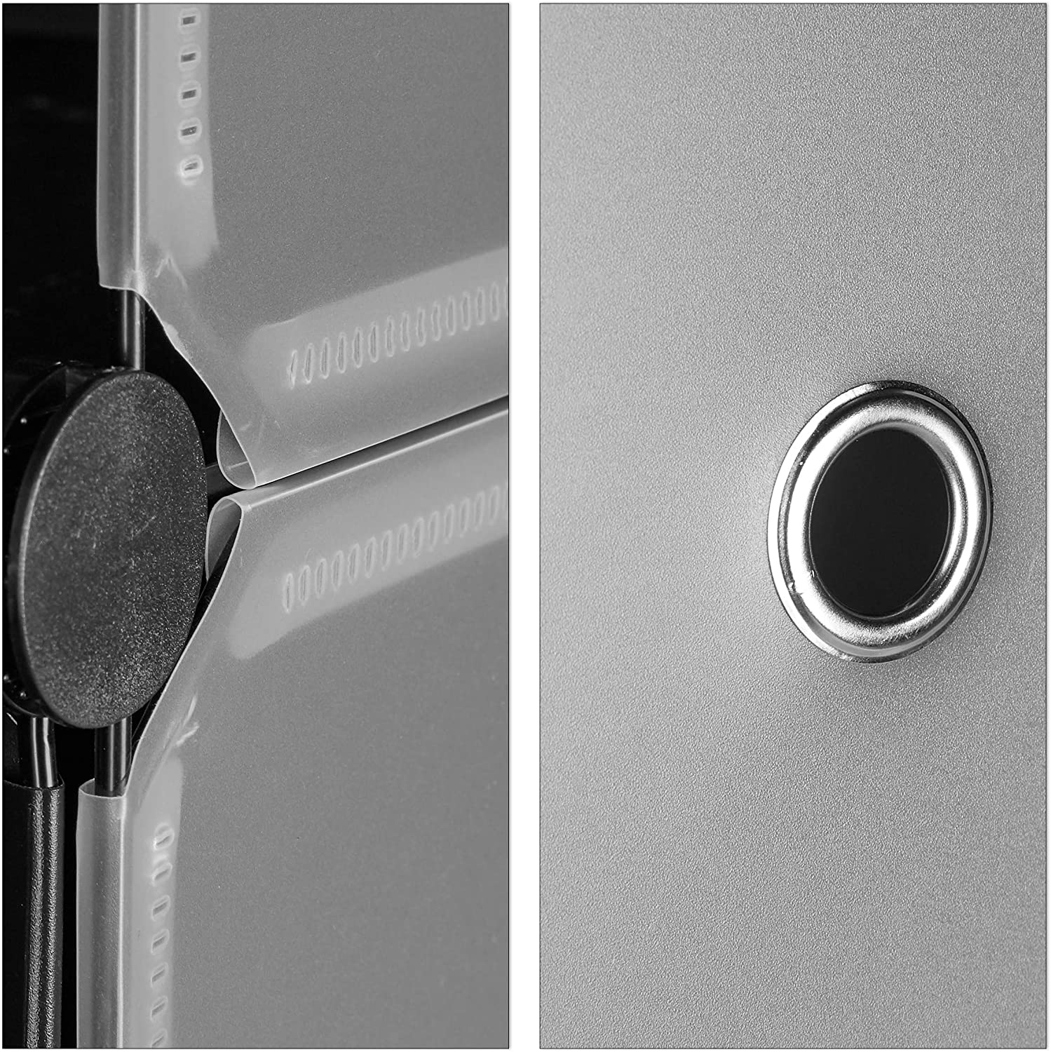 Scarpiera scaffale con 4 scomparti 91 cm nero 13_0001635_2