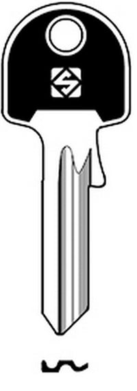 chiavi slim color art. ul051slsl olc gr.90 cod:ferx.912