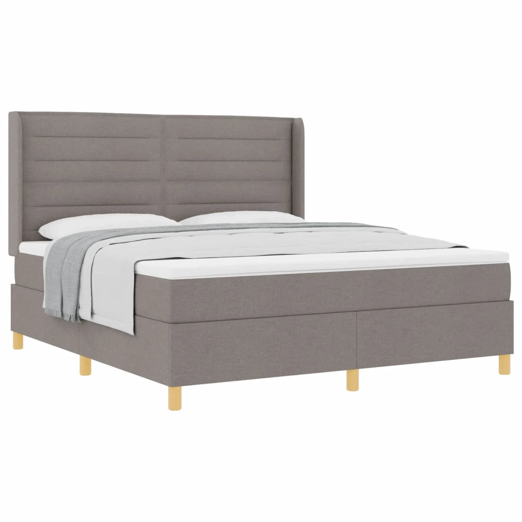 Letto a molle con materasso Talpa 180 x 200 cm Tessuto 3341788