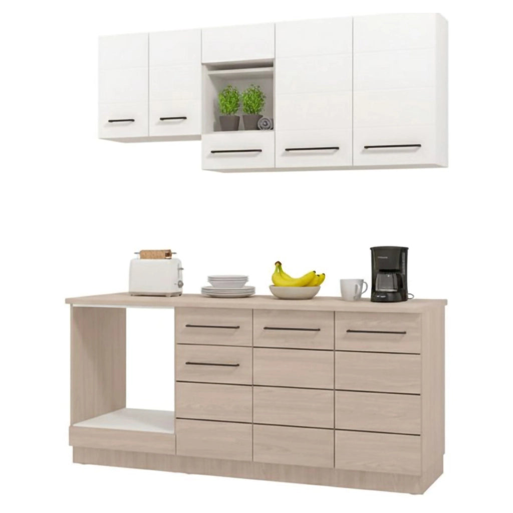 Cucinino Colombo, Cucina un Cassetto, Elettrodomestici non inclusi, Bianco