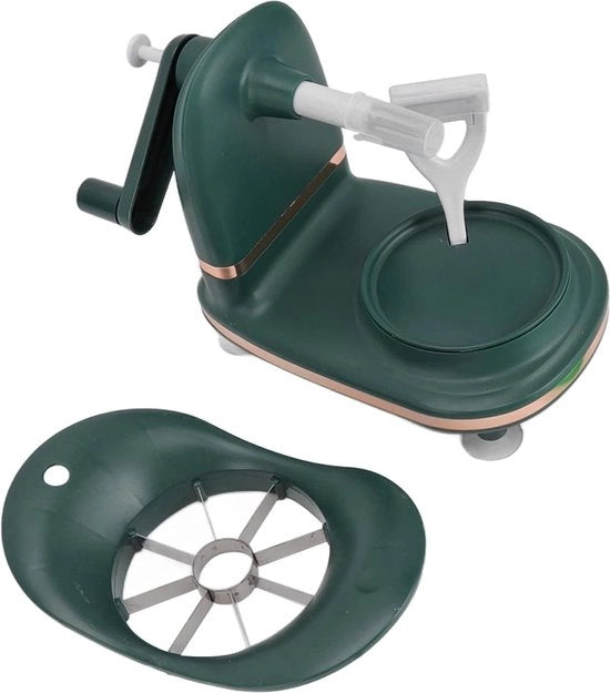 Fasciatura a mano per patate - Fasciatura per frutta a mano - Fasciatura a mano curva - Fasciatura per frutta con lama - Kit per macchina per pelare frutta - Accessori per cucina (Aggiornamento)