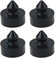 Pompa di gomma per motocicletta - 4x Stopper di sella - Gomma durevole - Dampening vibrazioni - Diametro esterno 20 mm - Altezza 18 mm - Buco di montaggio 8 mm/9,5 mm - Pompa di sella per motocicletta