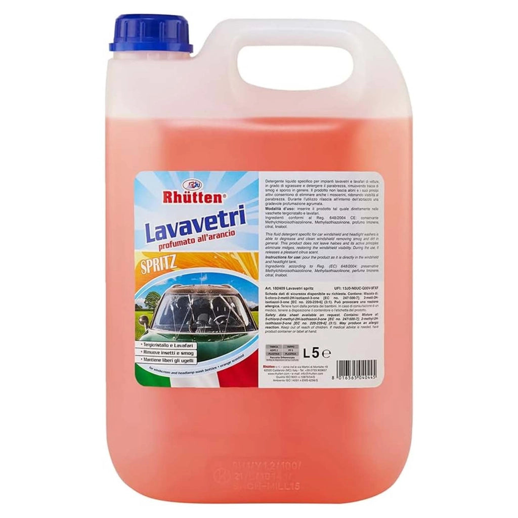 Rhutten Lavavetri Estivo Spritz 5 L Tergicristalli