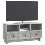 Mobile TV | Armadietto TV | Mobile Porta TV con cassetto Grigio Cemento 102 x 34,5 x 50 cm