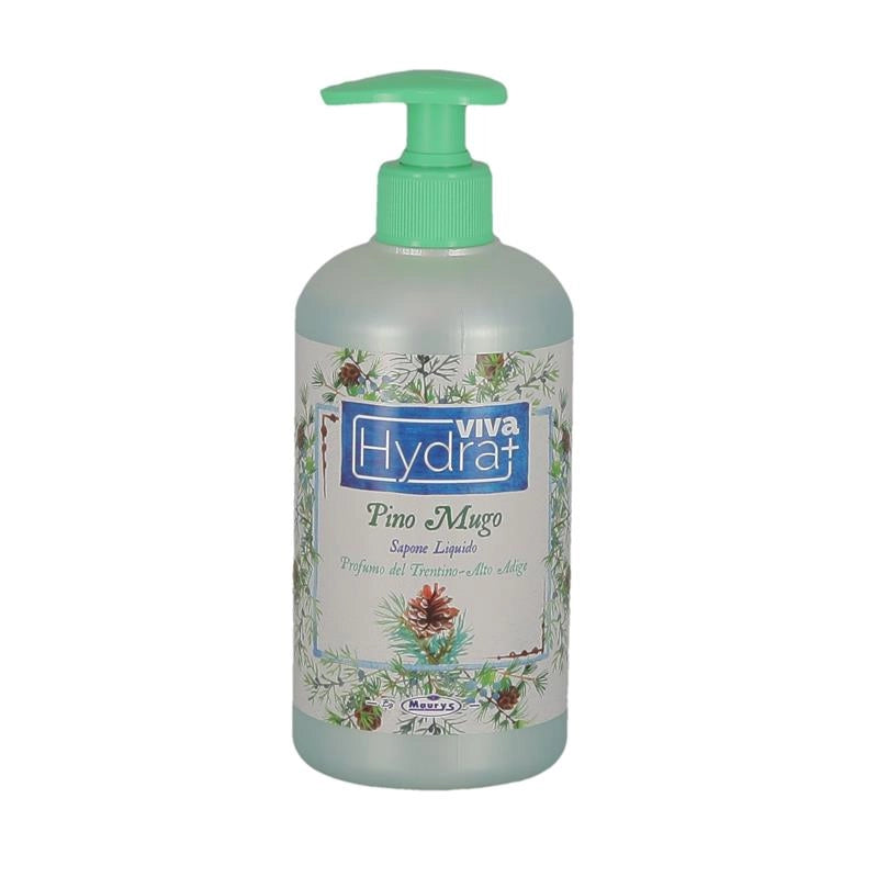 HYDRA VIVA SAPONE LIQUIDO PER MANI  500 ML PINO E MUGO PROFUMO DEL TRENTINO ALTO ADIGE