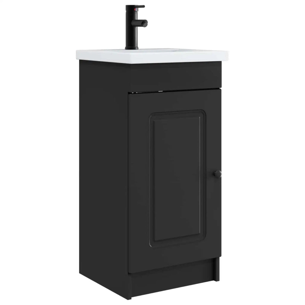 Mobile da bagno con lavabo Nero 42 x 40 x 84,5 cm