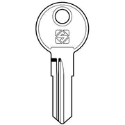 CHIAVE PIATTA EUROLOCKS EU10R SILCA - ACCIAIO NICHELATO- 10 pezzi