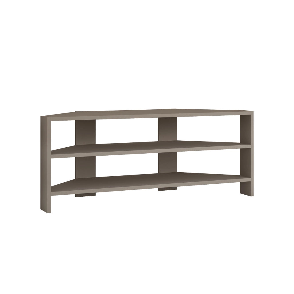 Porta TV in legno "Thales" 114 x 36 x 45 cm - Marrone chiaro moka