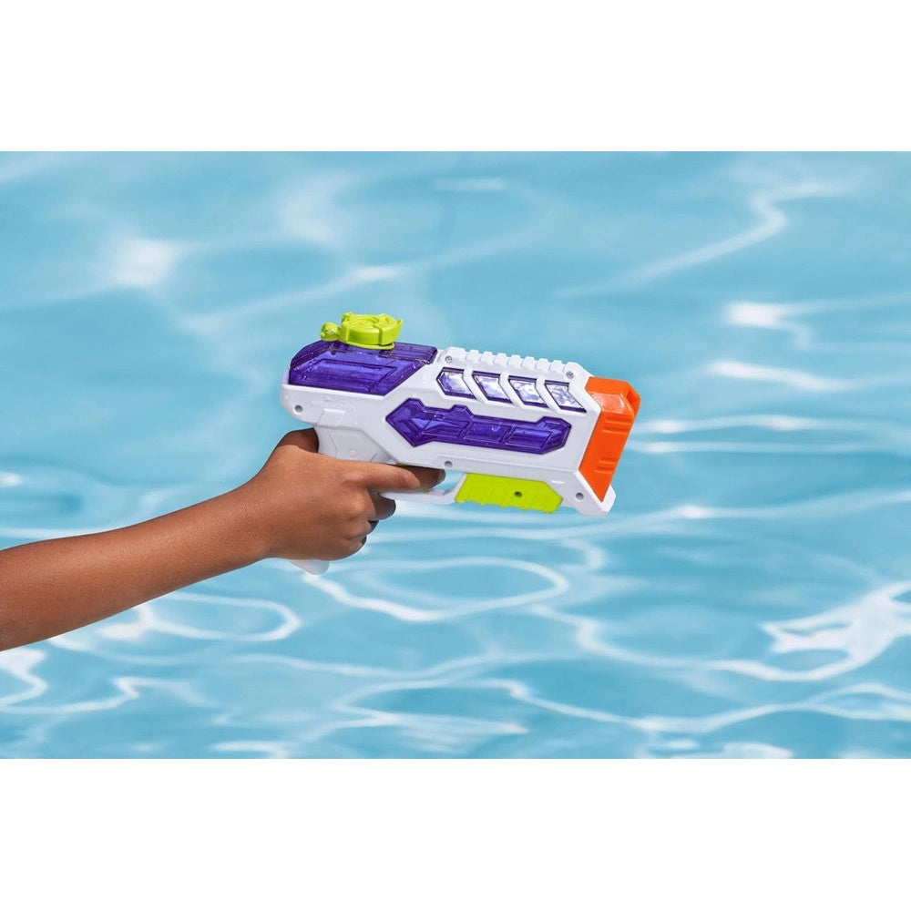 Trade Shop - Cavalcabile Gonfiabile Splash Shuttle 117x107cm Galleggiante Con Maniglia Pistola 41503 -