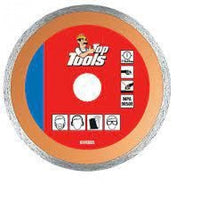 Disco diamantato 115 mm - foro 2 2,2 mm corona continua top tools