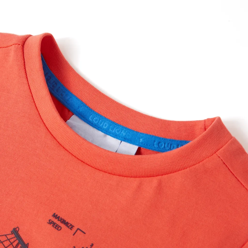Maglietta per Bambini Rosso Chiaro 140cod mxl 133379