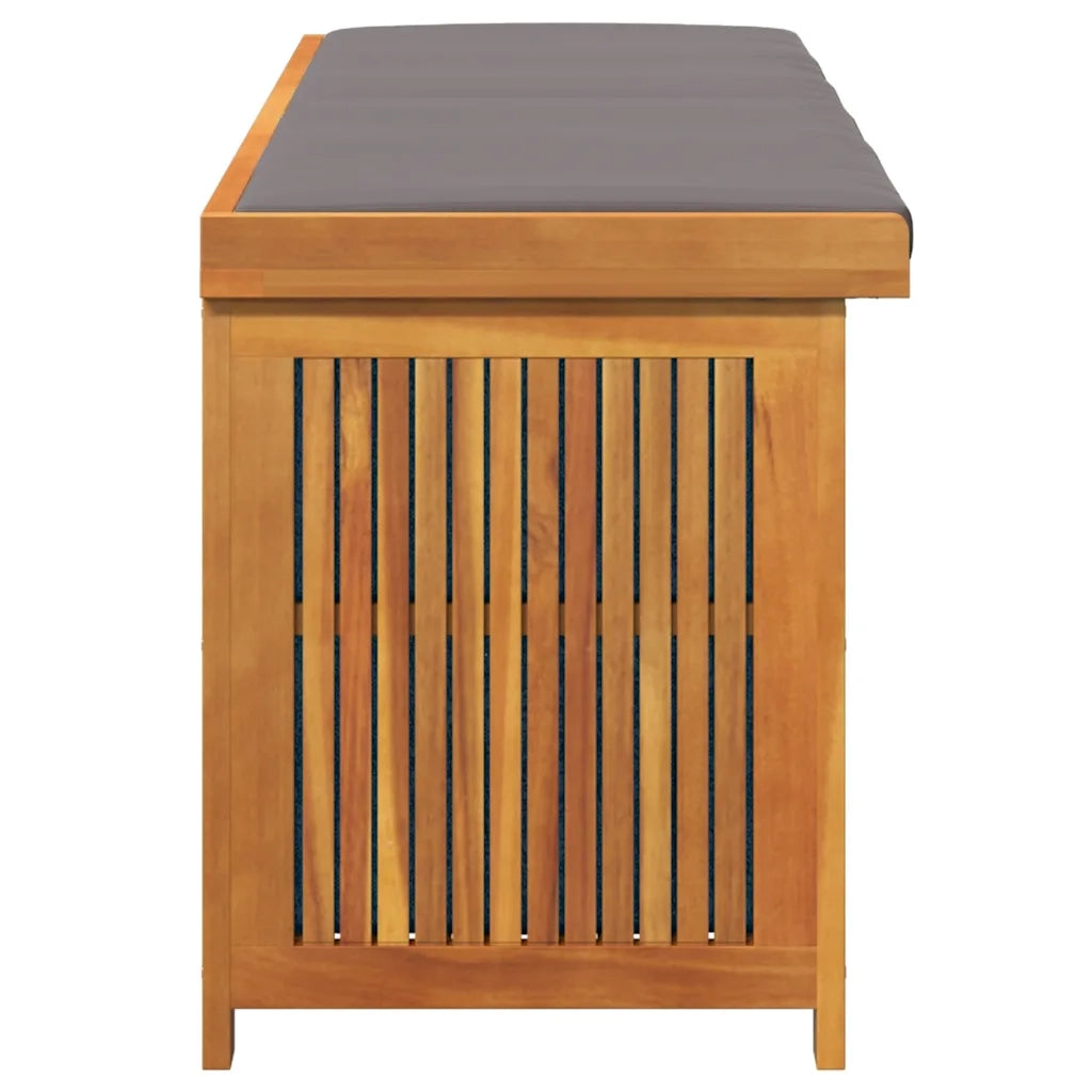 vidaXL Scatola Cuscini da Esterno 150x50x60,5 cm Legno Massello Acacia
